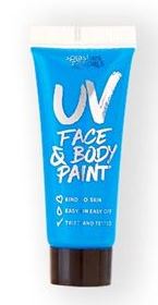 verkoop - attributen - Make-up - Body and face UV paint tube blauw